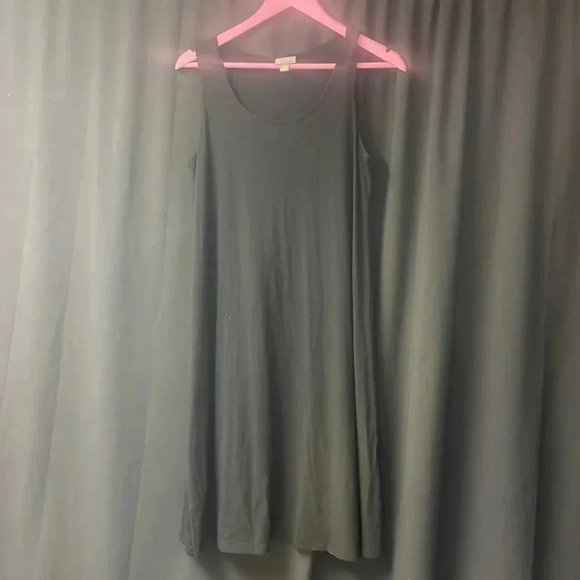 J. Jill‎ Black Tank Dress M - Picture 2 of 7